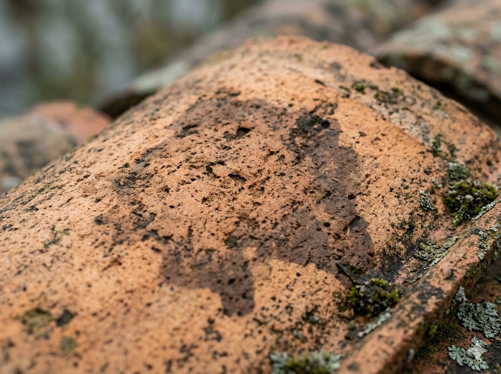 Tuile de toiture poreuse sans traitement hydrofuge